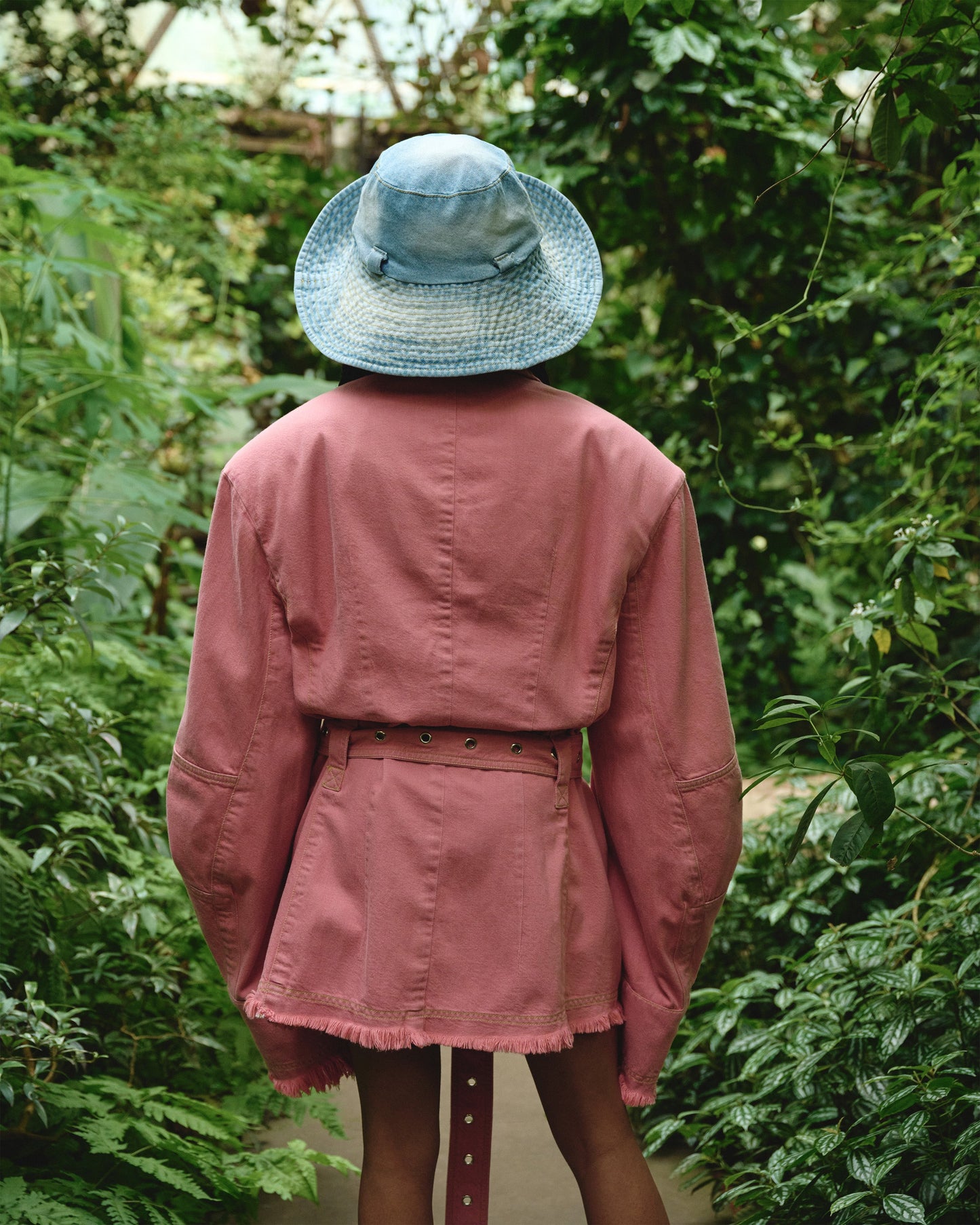FADED HOURGLASS DENIM JACKET THEO