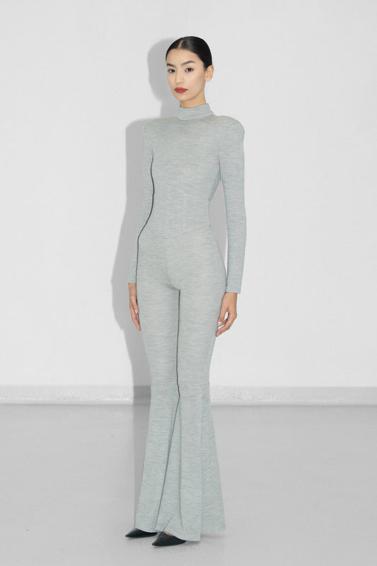 Wool Jersey Jumpsuit VESTIAIRE D'UN OISEAU LIBRE