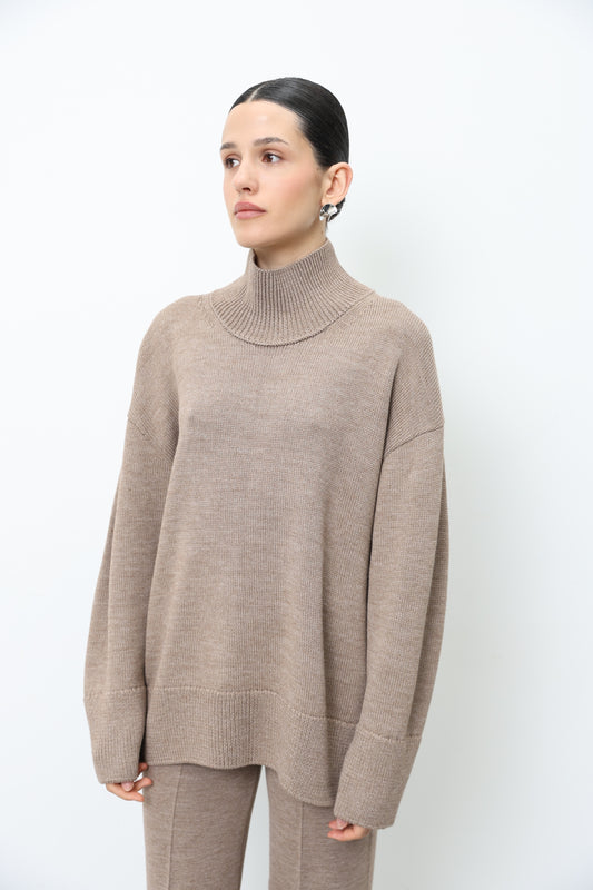 Oversized Wool Sweater 91LAB