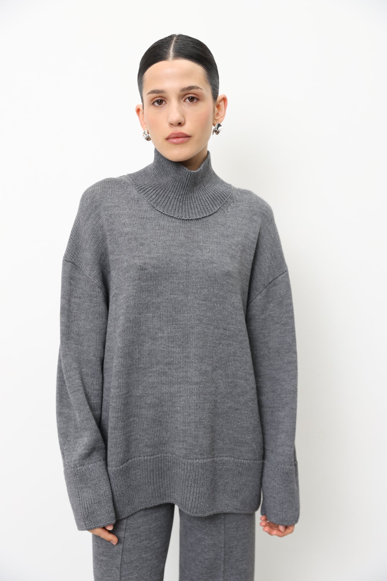 Oversized Wool Sweater 91LAB