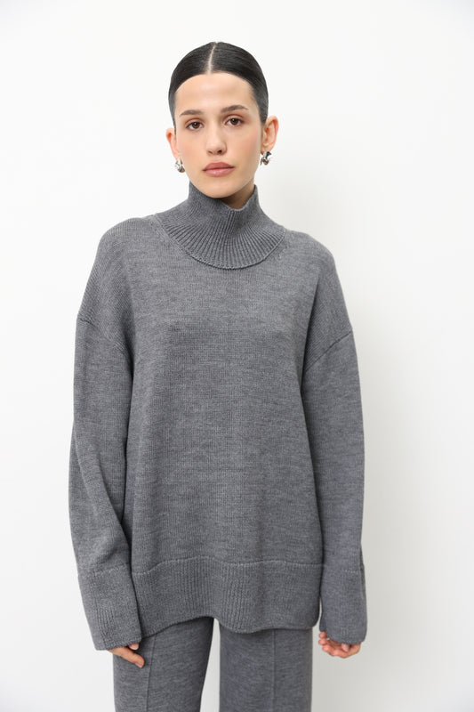 Oversized Wool Sweater 91LAB