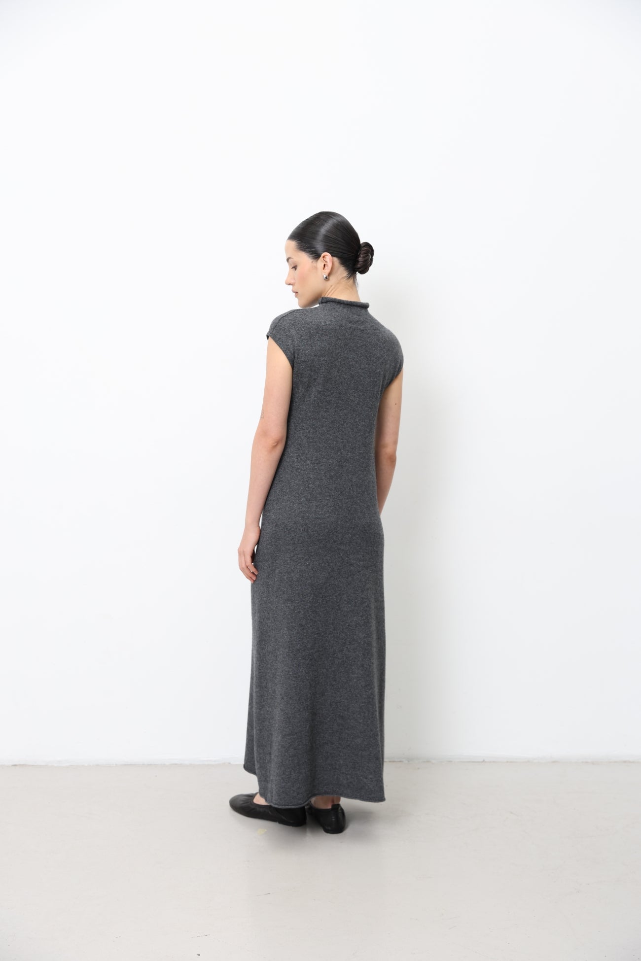 Sleeveless Lambswool Maxi Dress 91LAB