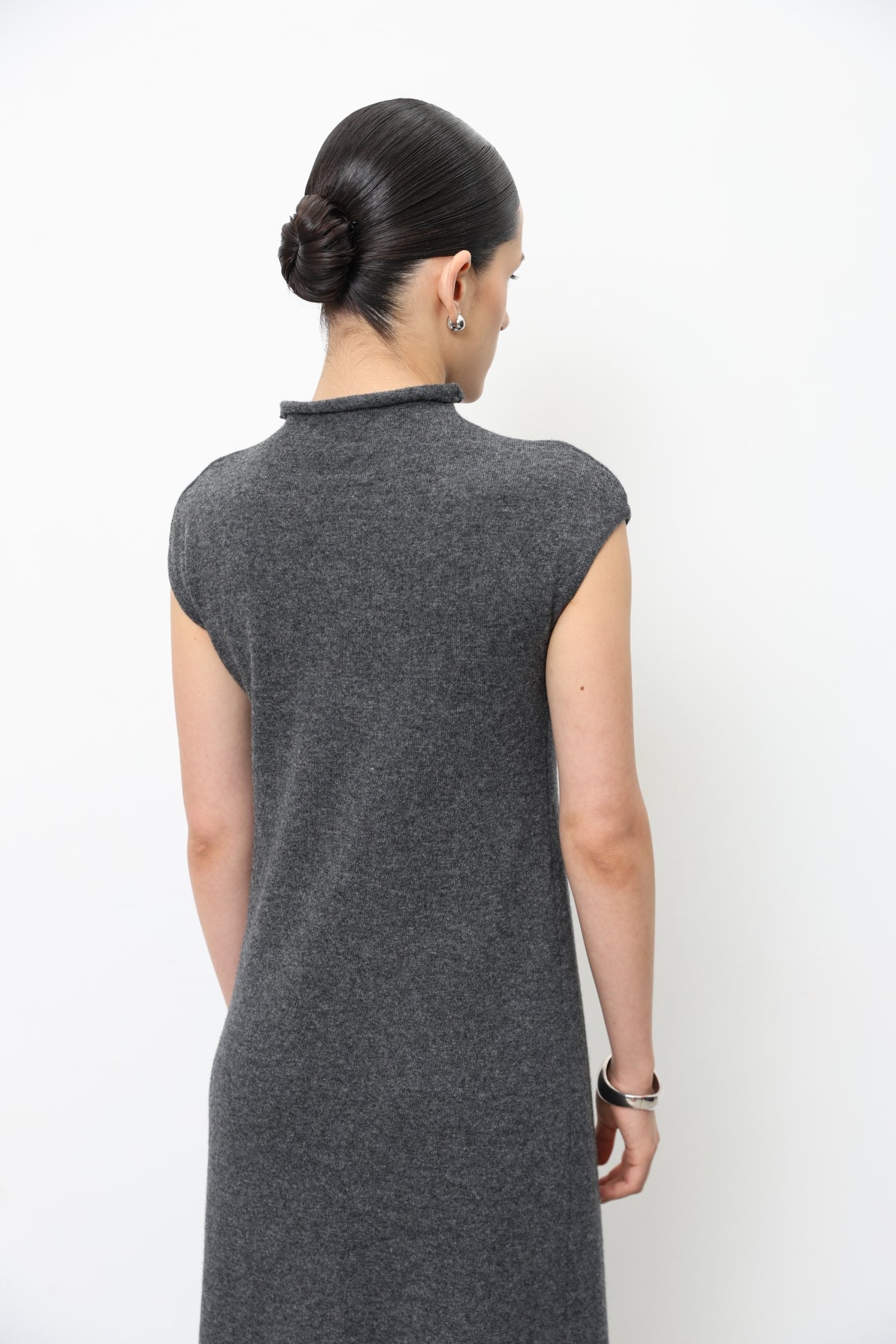 Sleeveless Lambswool Maxi Dress 91LAB