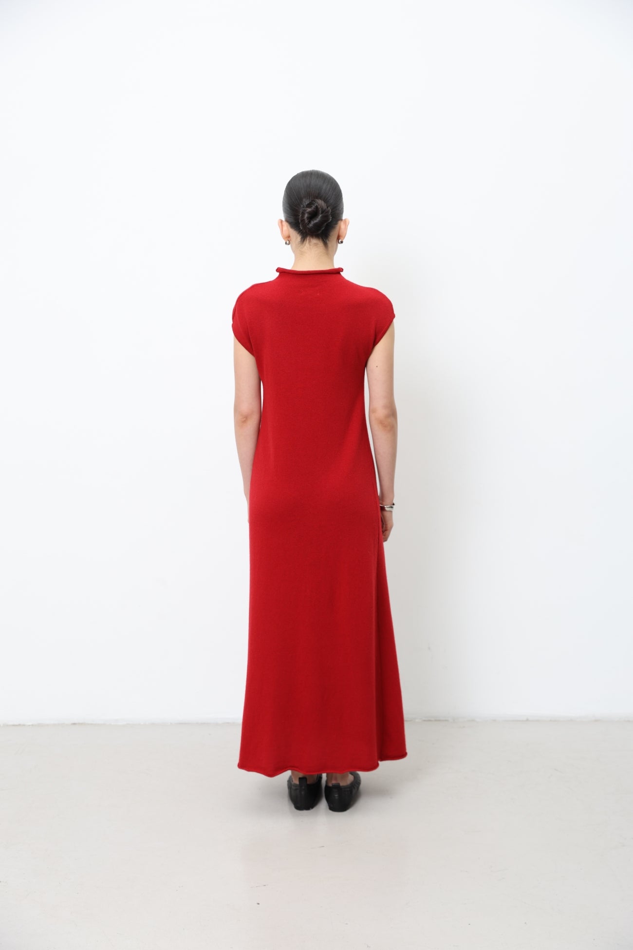 Sleeveless Lambswool Maxi Dress 91LAB