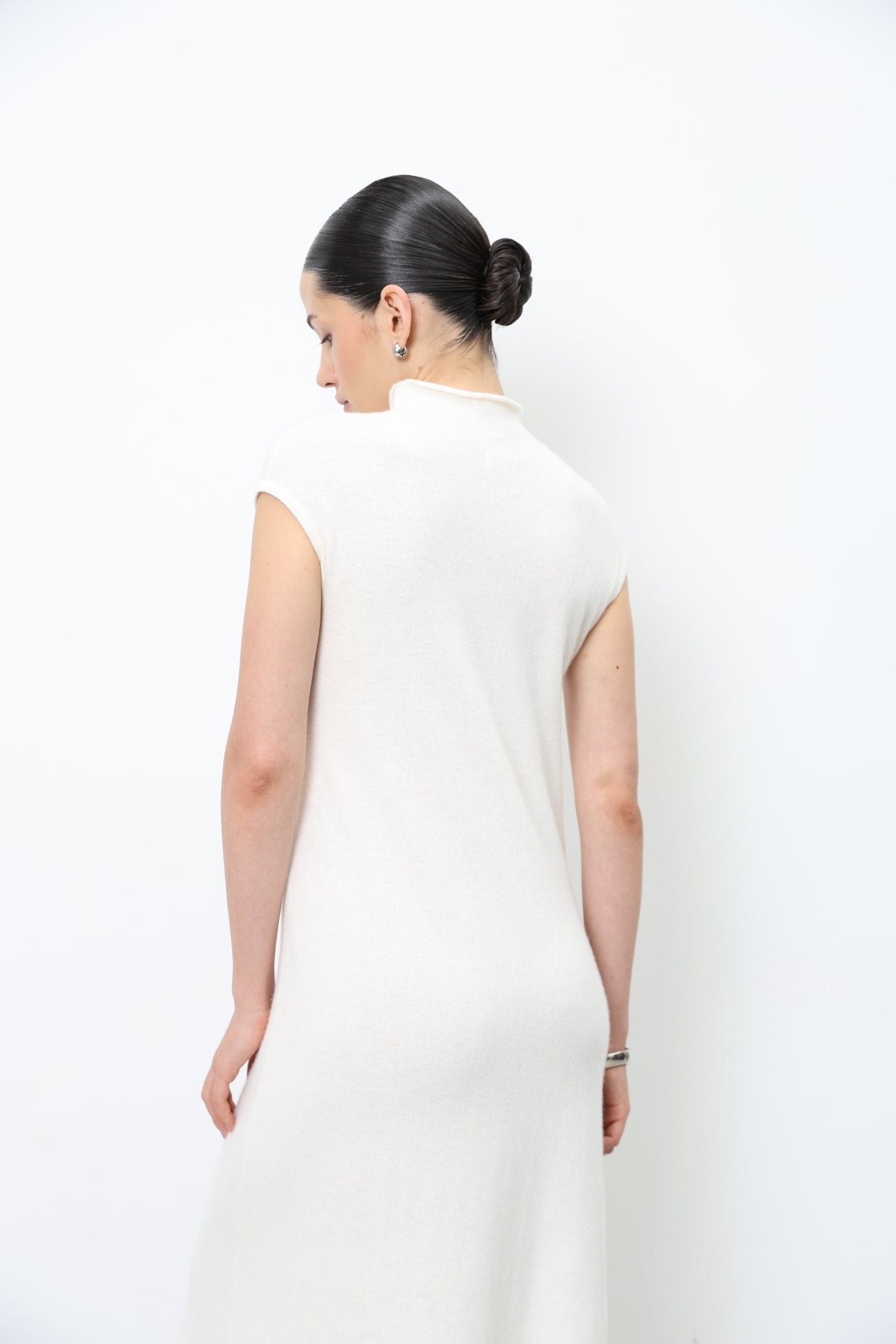 Sleeveless Lambswool Maxi Dress 91LAB