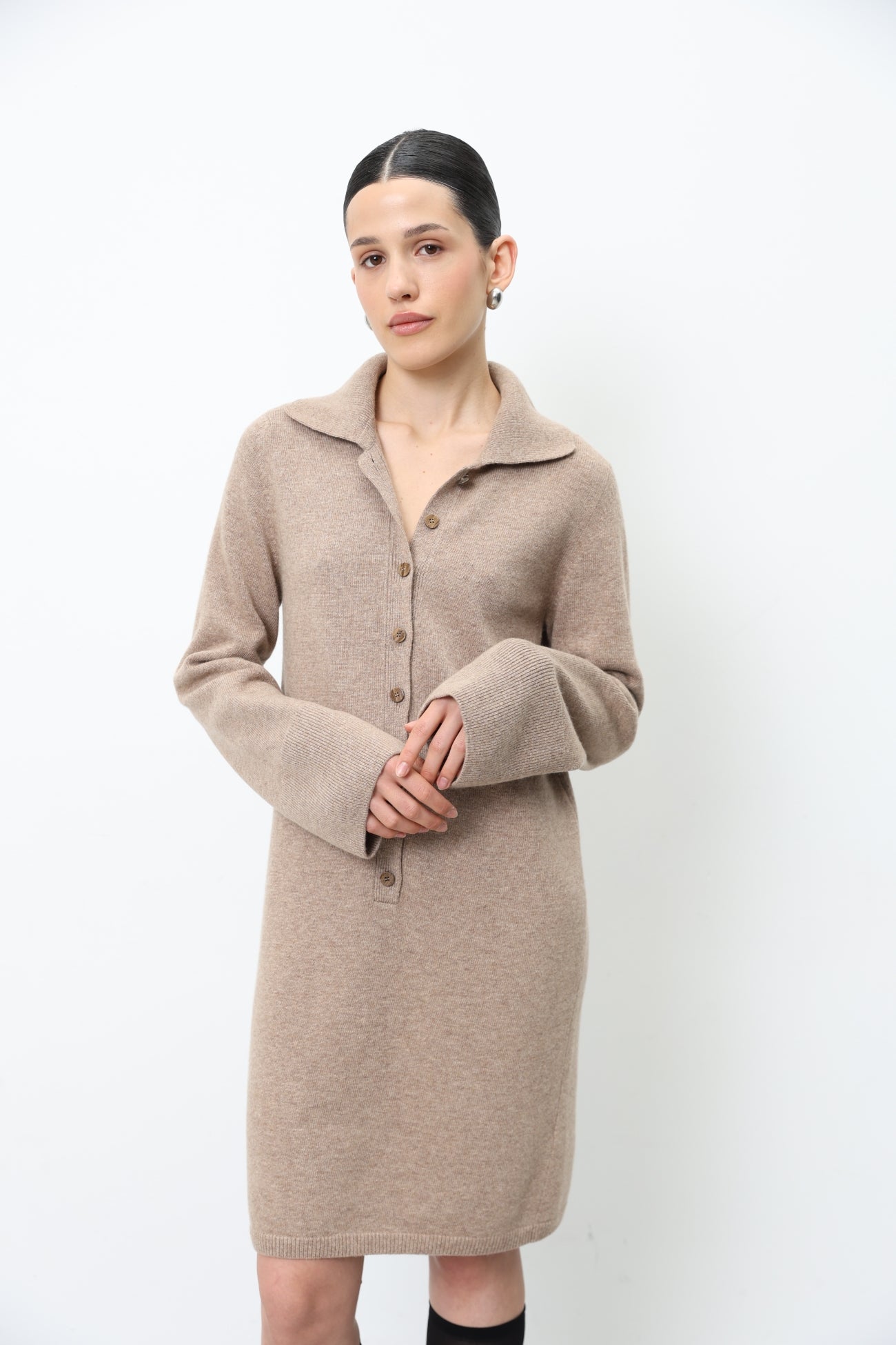 Lambswool Polo Dress 91LAB