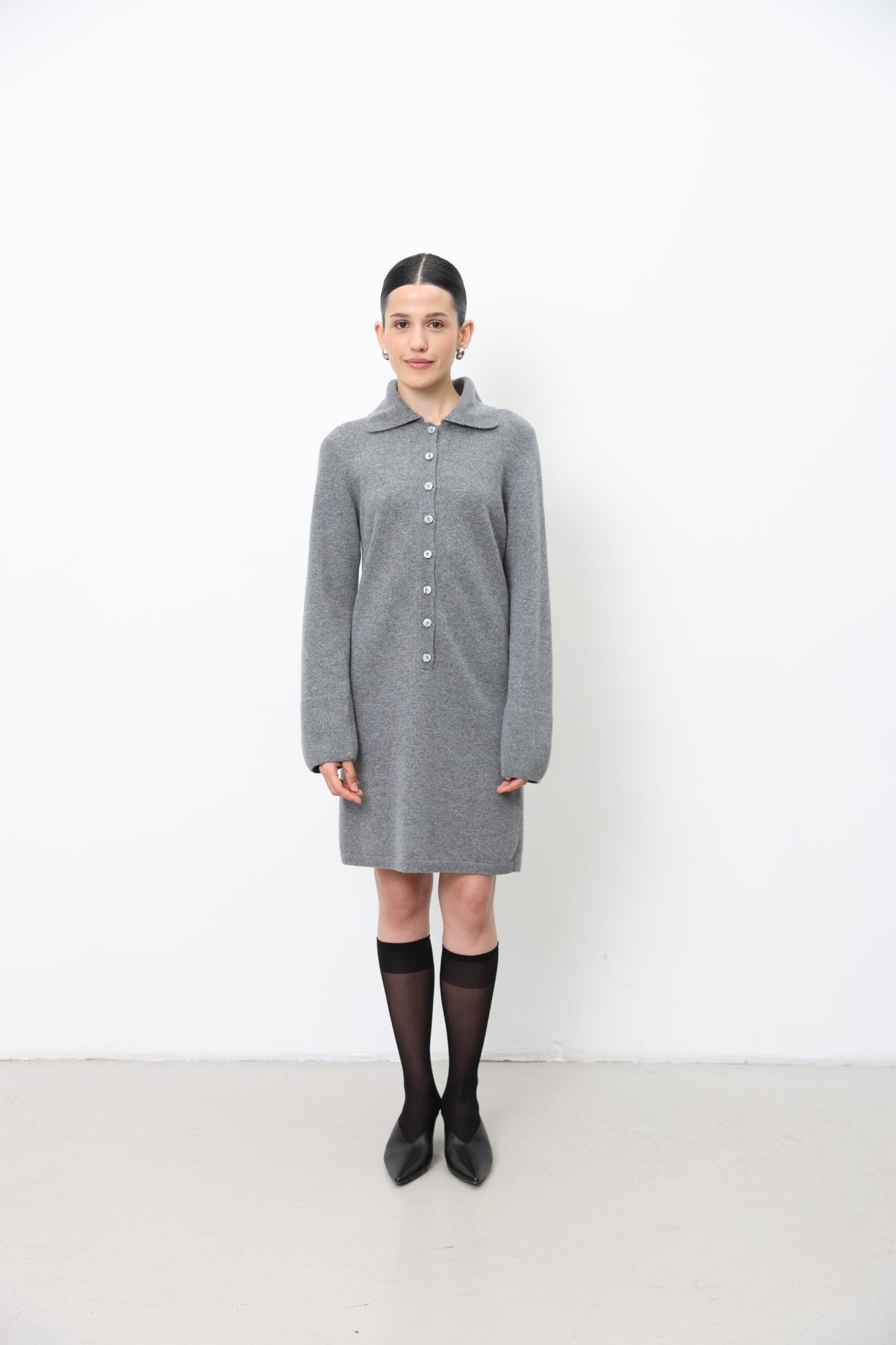 Lambswool Polo Dress 91LAB