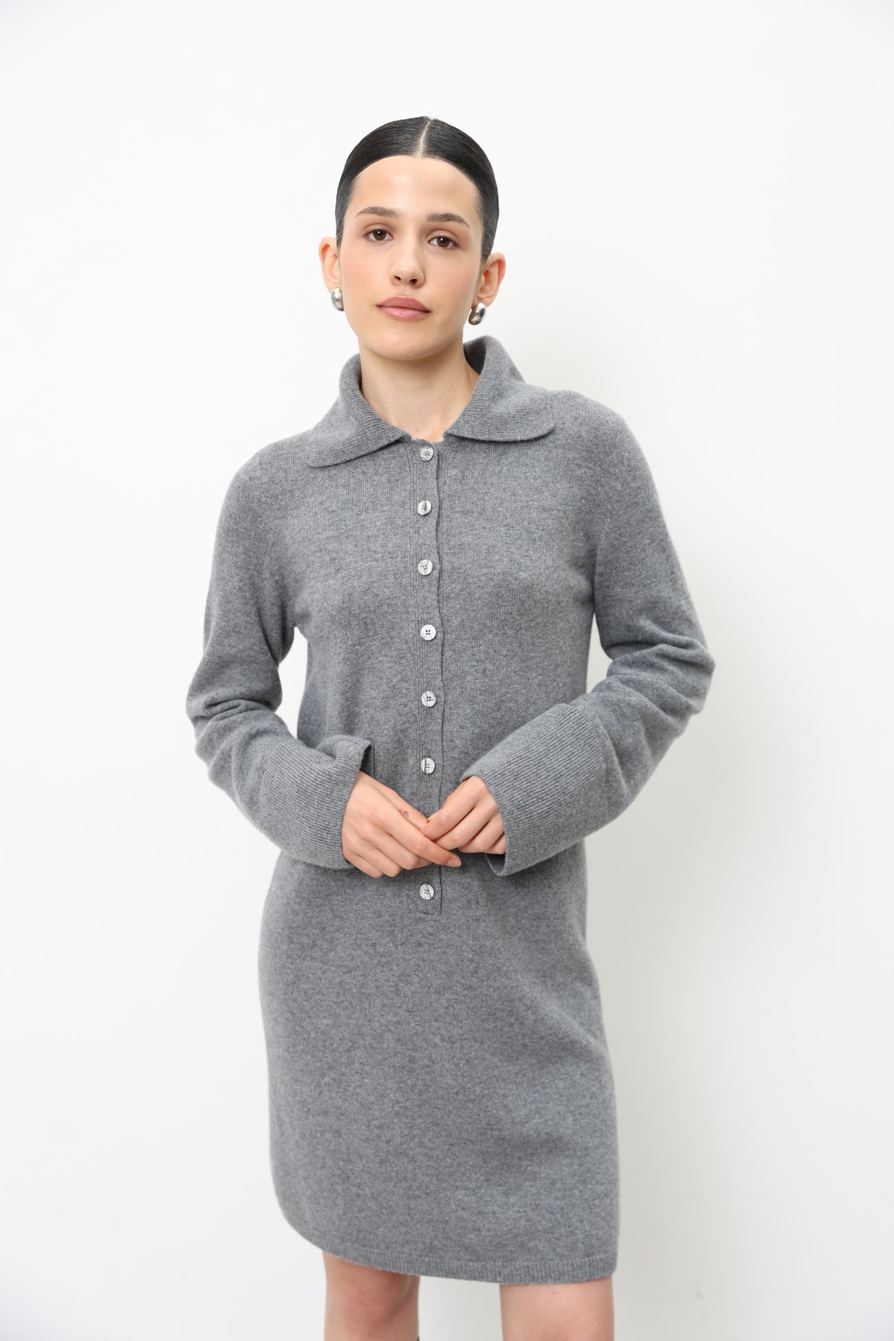 Lambswool Polo Dress 91LAB