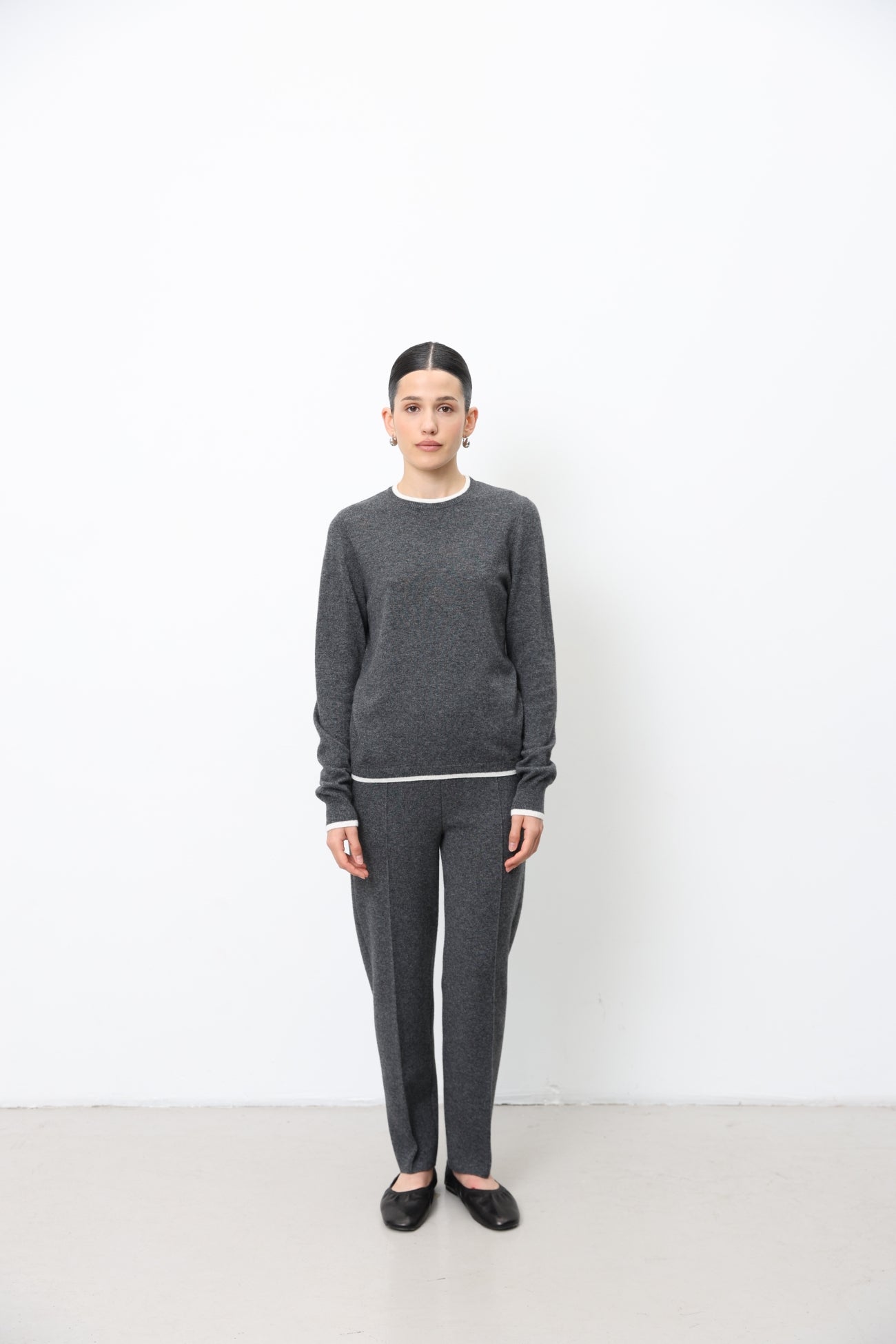  Long-Sleeved Lambswool Jumper 91LAB