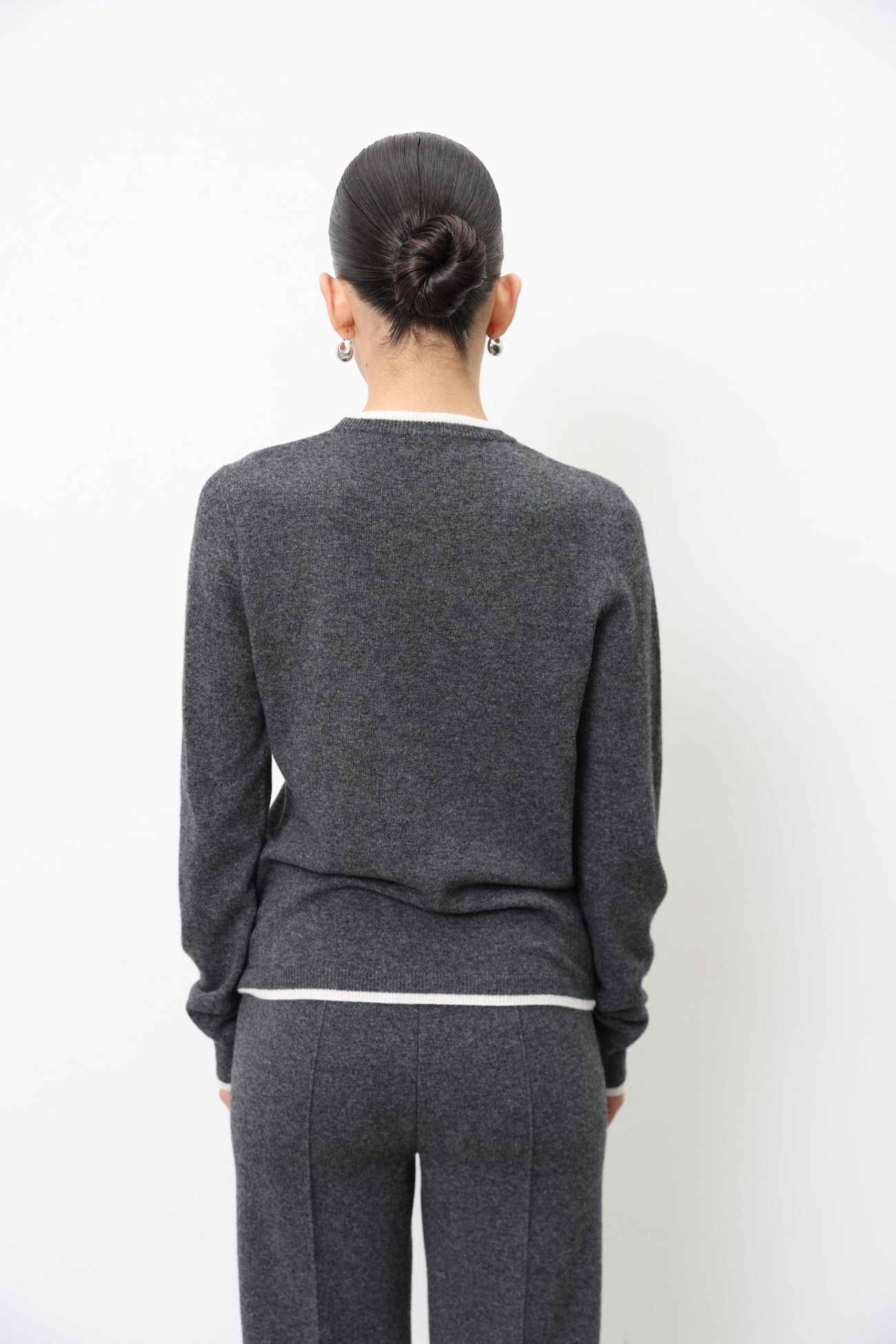  Long-Sleeved Lambswool Jumper 91LAB