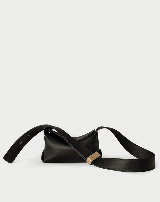 Mini Niche Bag Dark Brown Leather HVOYA