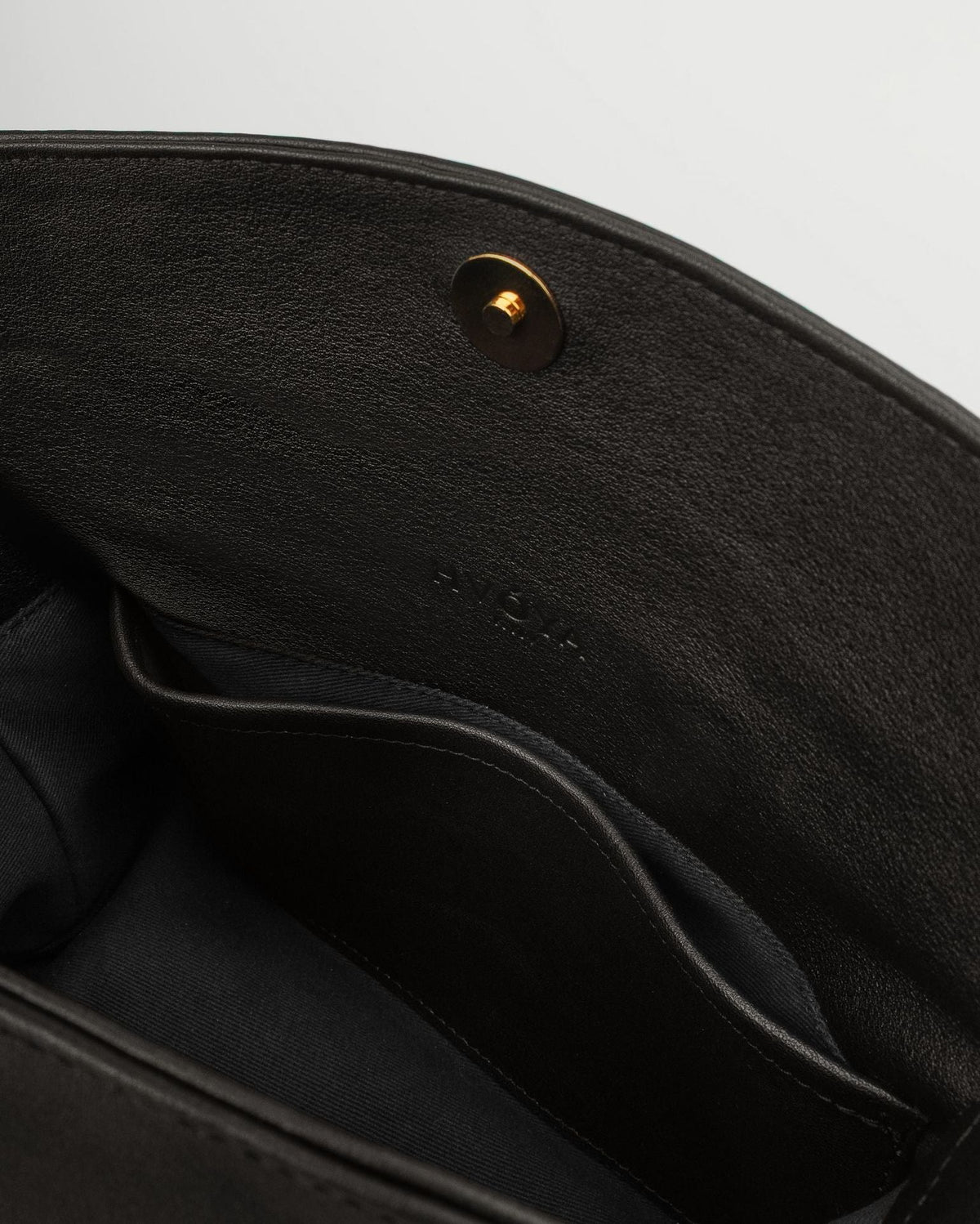 Mini Niche Bag Dark Brown Leather HVOYA
