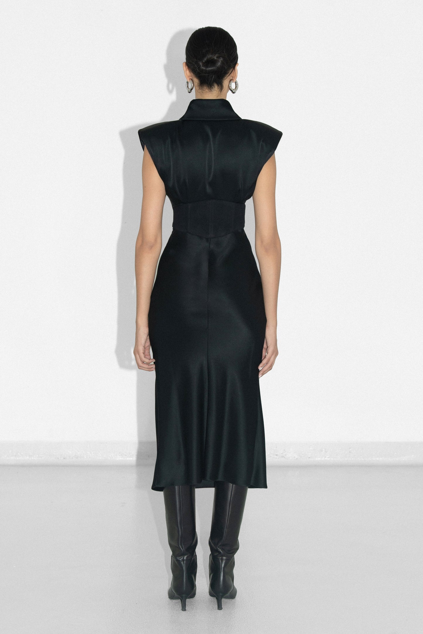 Bias-Cut Corset Dress VESTIAIRE D'UN OISEAU LIBRE