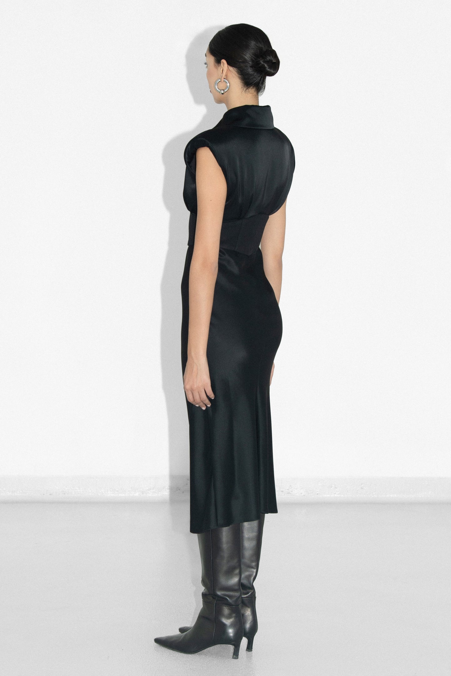 Bias-Cut Corset Dress VESTIAIRE D'UN OISEAU LIBRE