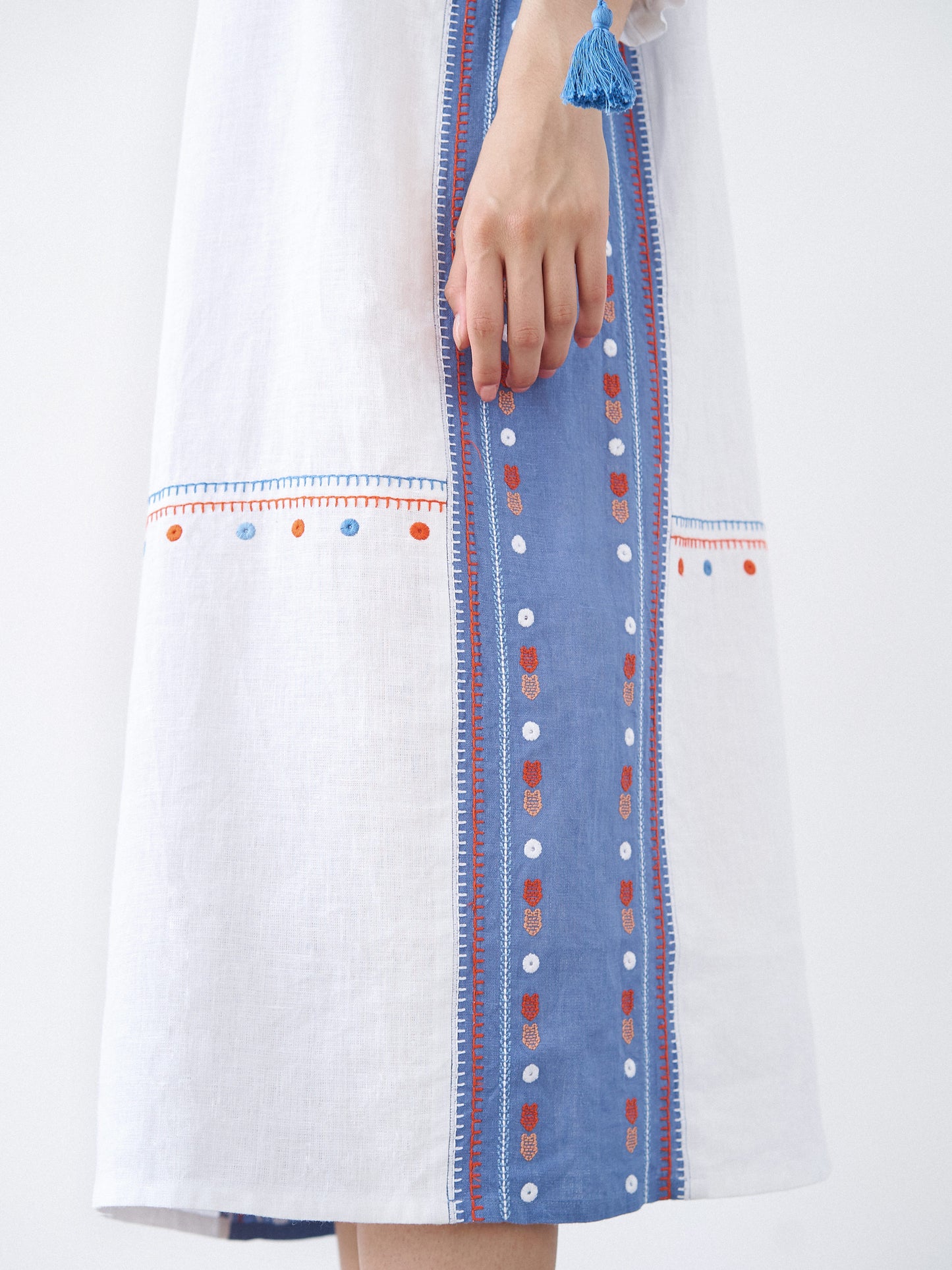 Embroidered dress Svitlo ETNODIM