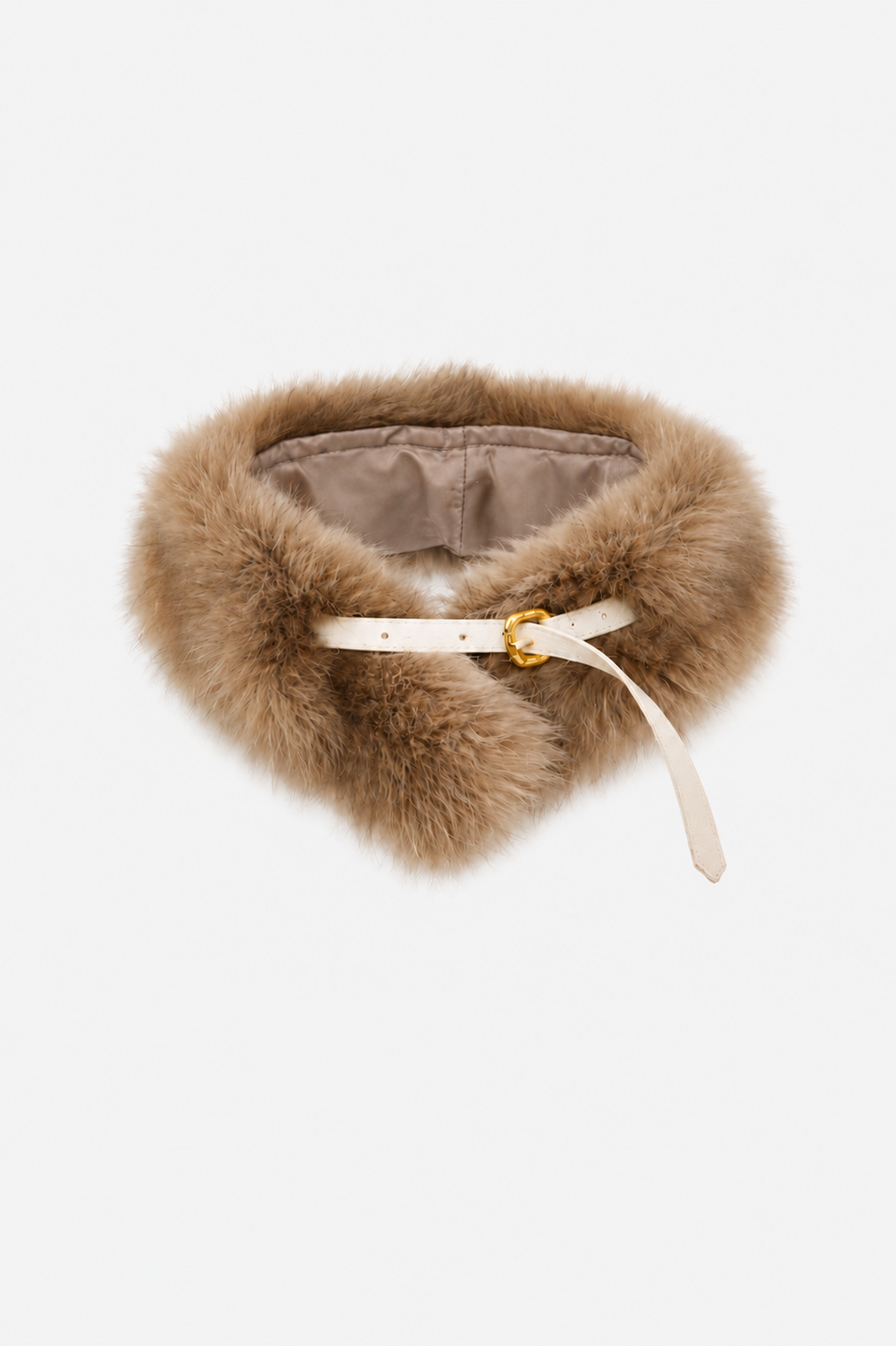 Fur Belt KATERINA KVIT