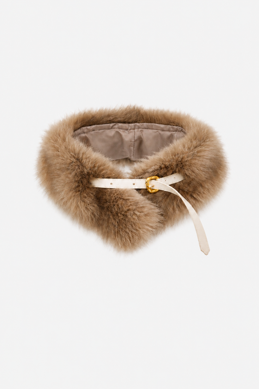 Fur Belt KATERINA KVIT