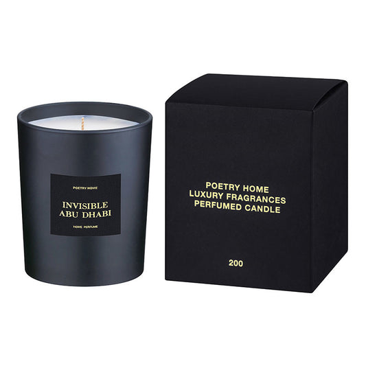 PERFUMED CANDLE INVISIBLE ABU DHABI 200 G POETRY HOME