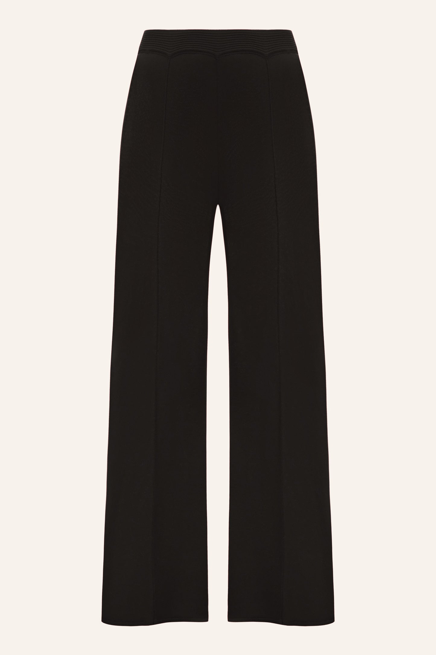 KNITTED PANTS KATERINA KVIT