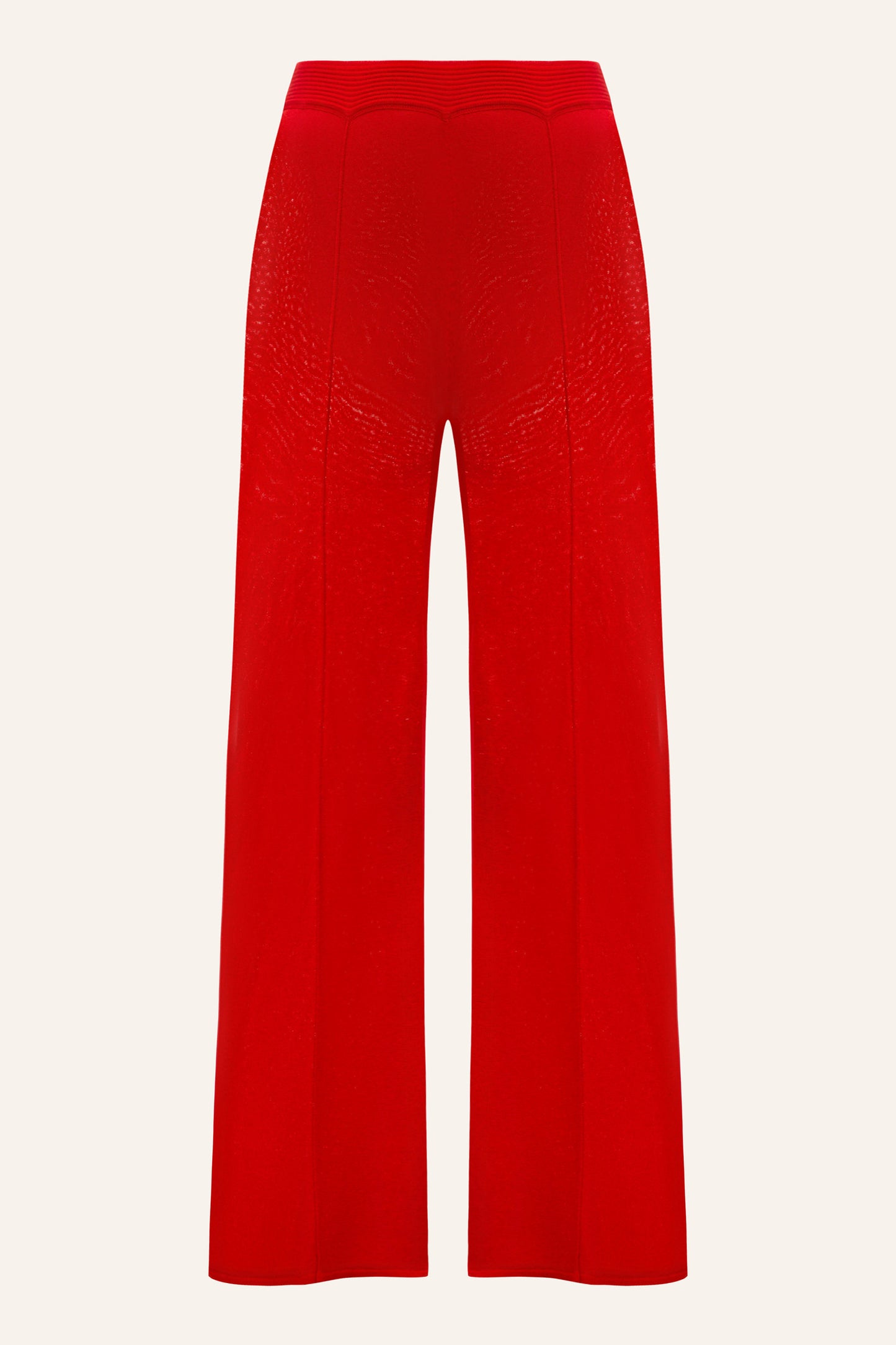 KNITTED PANTS KATERINA KVIT