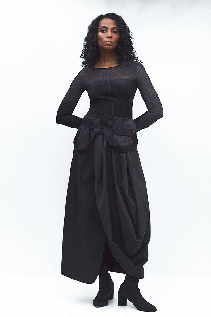 Black semi transparent base Embroidery G2A