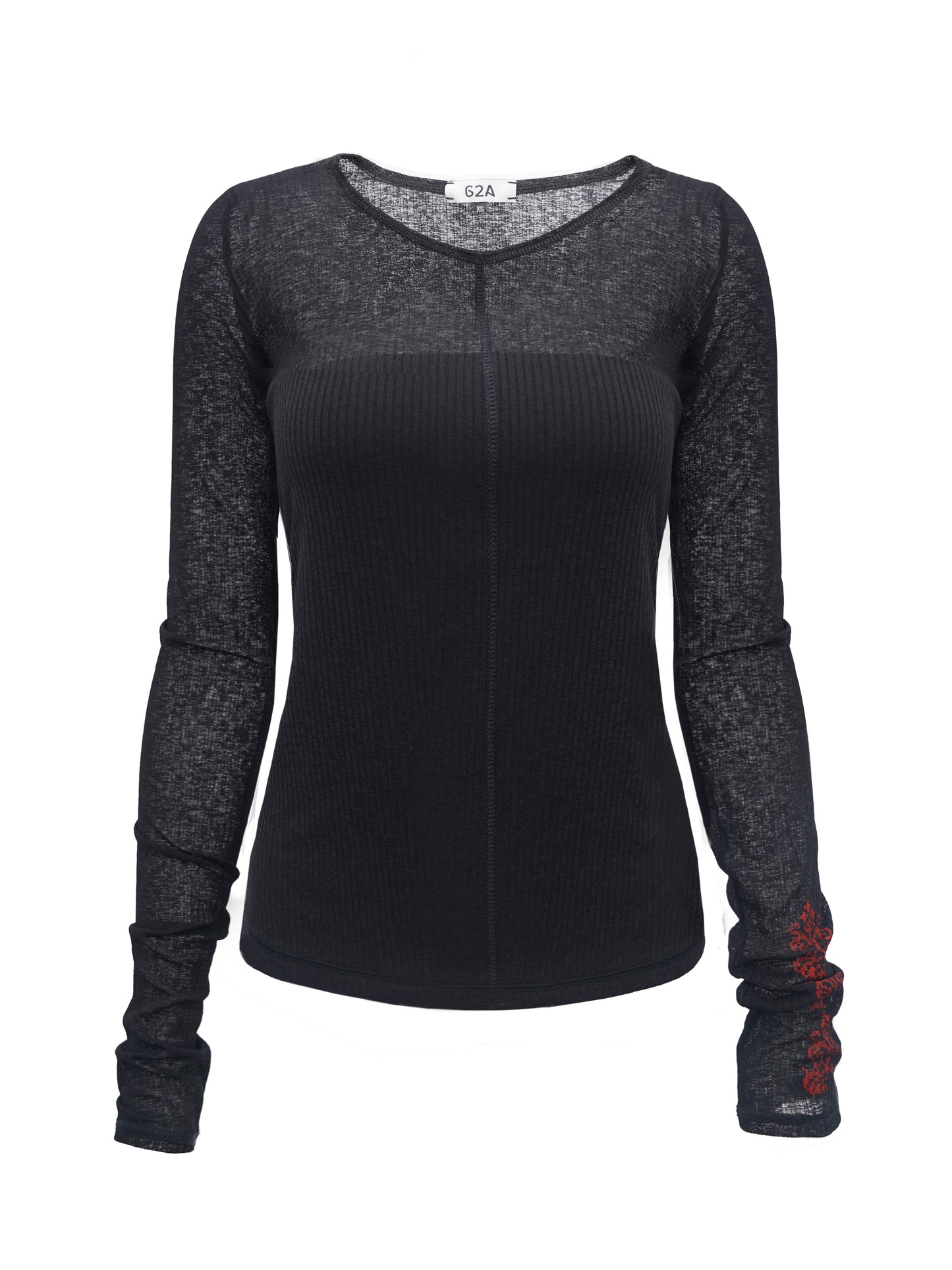 Black semi transparent base Embroidery G2A