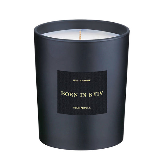 PERFUMED CANDLE BORN IN KYIV 200 G POETRY HOME