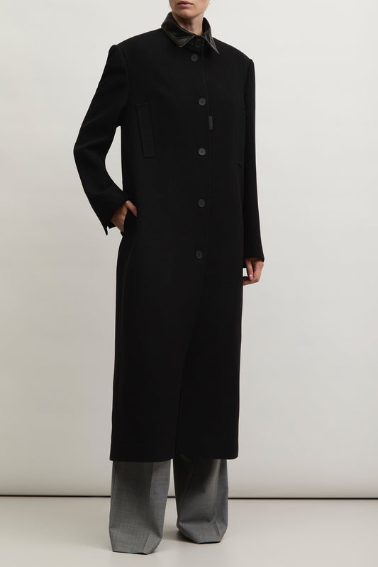 COAT WOOL KATERINA KVIT