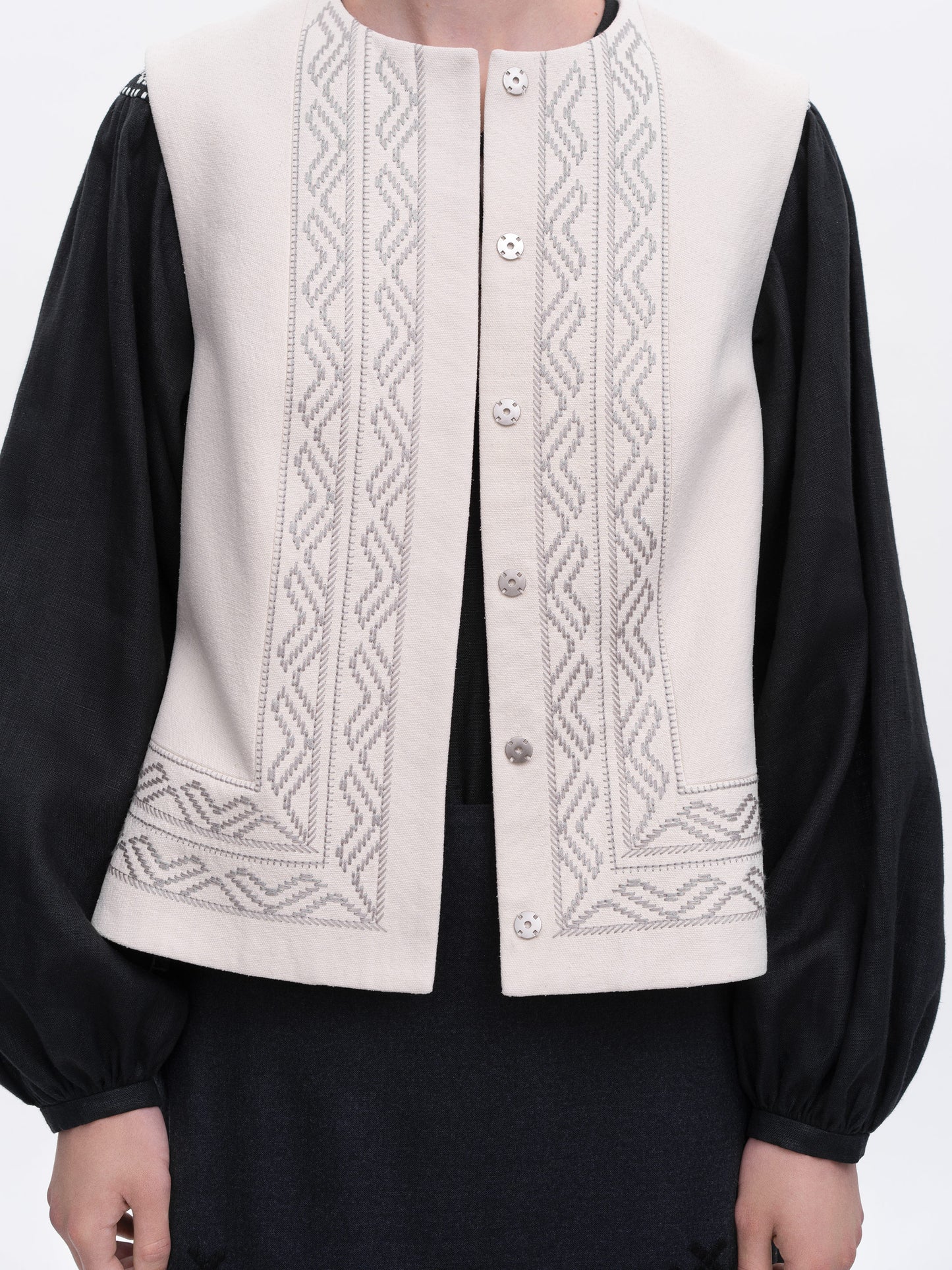 Embroidered vest Haina ETNODIM