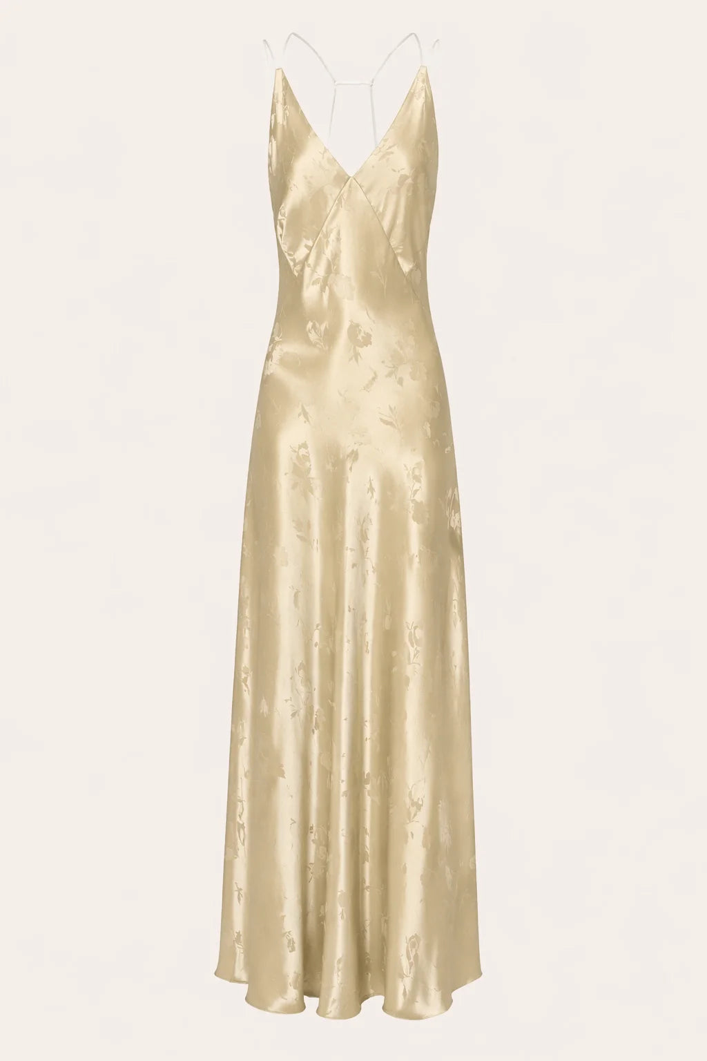 VISCOSE LONG DRESS  KATERINA KVIT