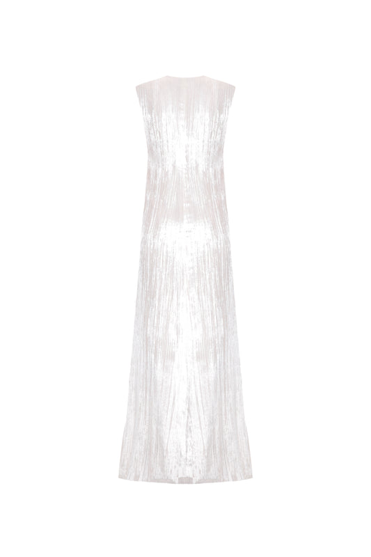 Velvet dress with center zipper A.M.G.