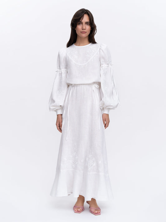 Embroidered dress Dream ETNODIM