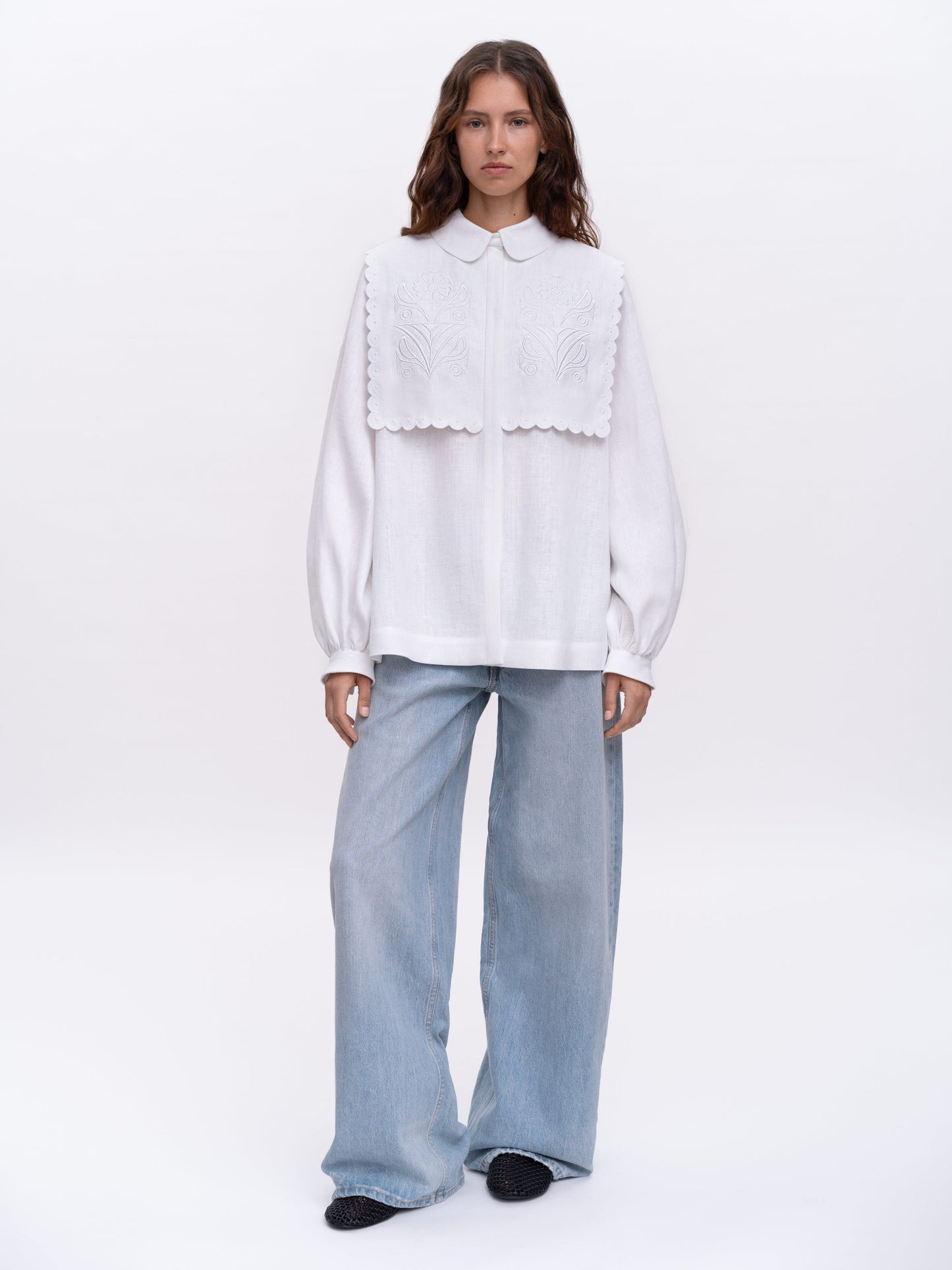 Embroidered shirt The Flow ETNODIM