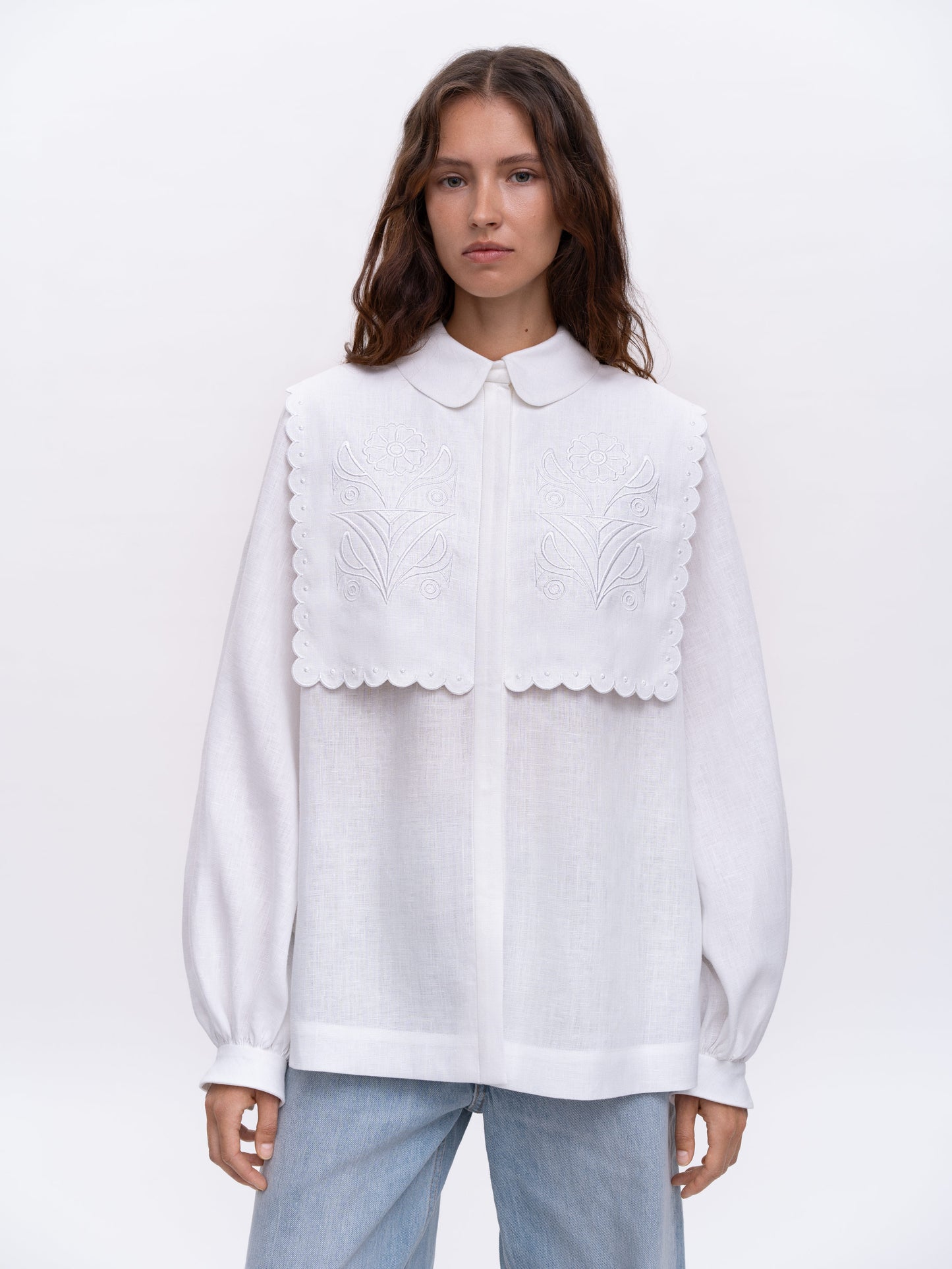Embroidered shirt The Flow ETNODIM