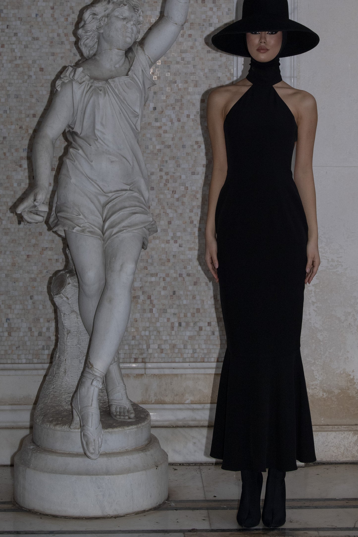 Open-Back Midi Dress VESTIAIRE D'UN OISEAU LIBRE