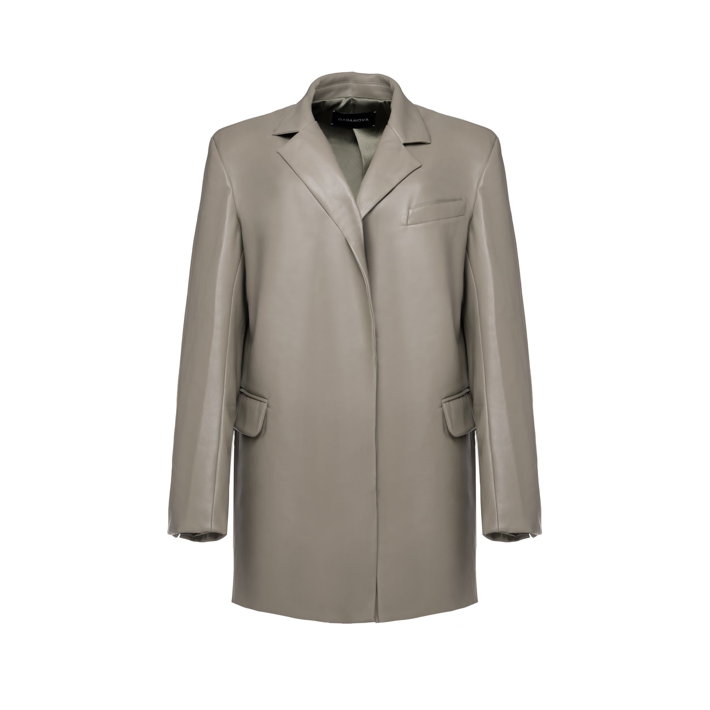 Longline Jacket With Sharp Lapels GASANOVA