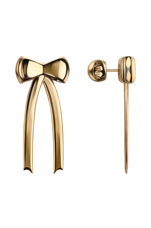 BOW EARRINGS GUNIA PROJECT