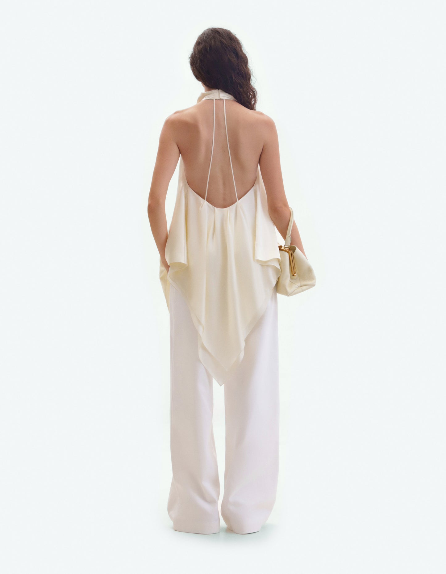 Ivory straight-leg jans ELENA REVA