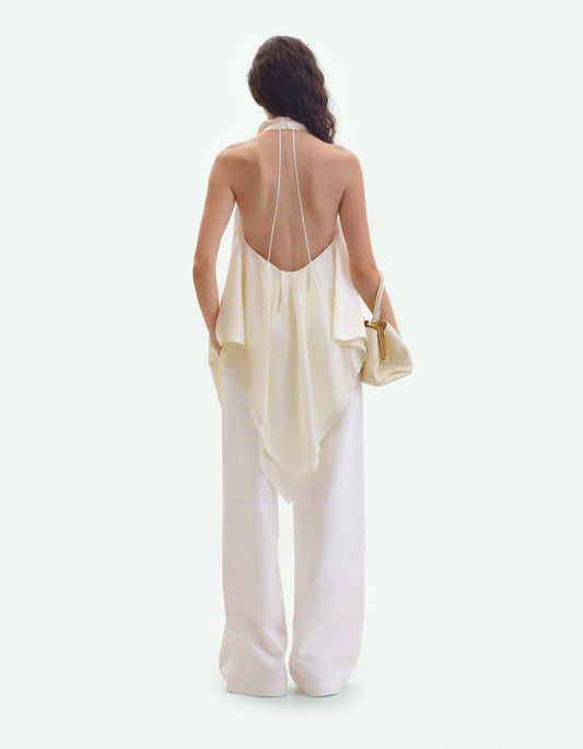 Ivory straight-leg jans ELENA REVA