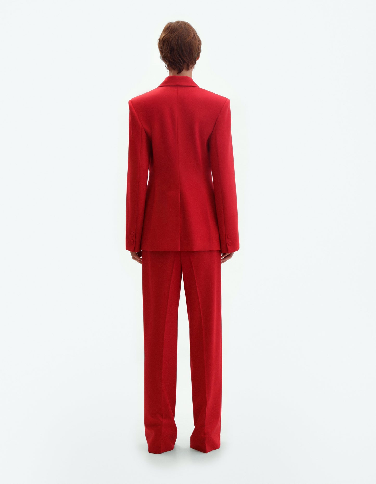 Red tailored jacket ELENA REVA