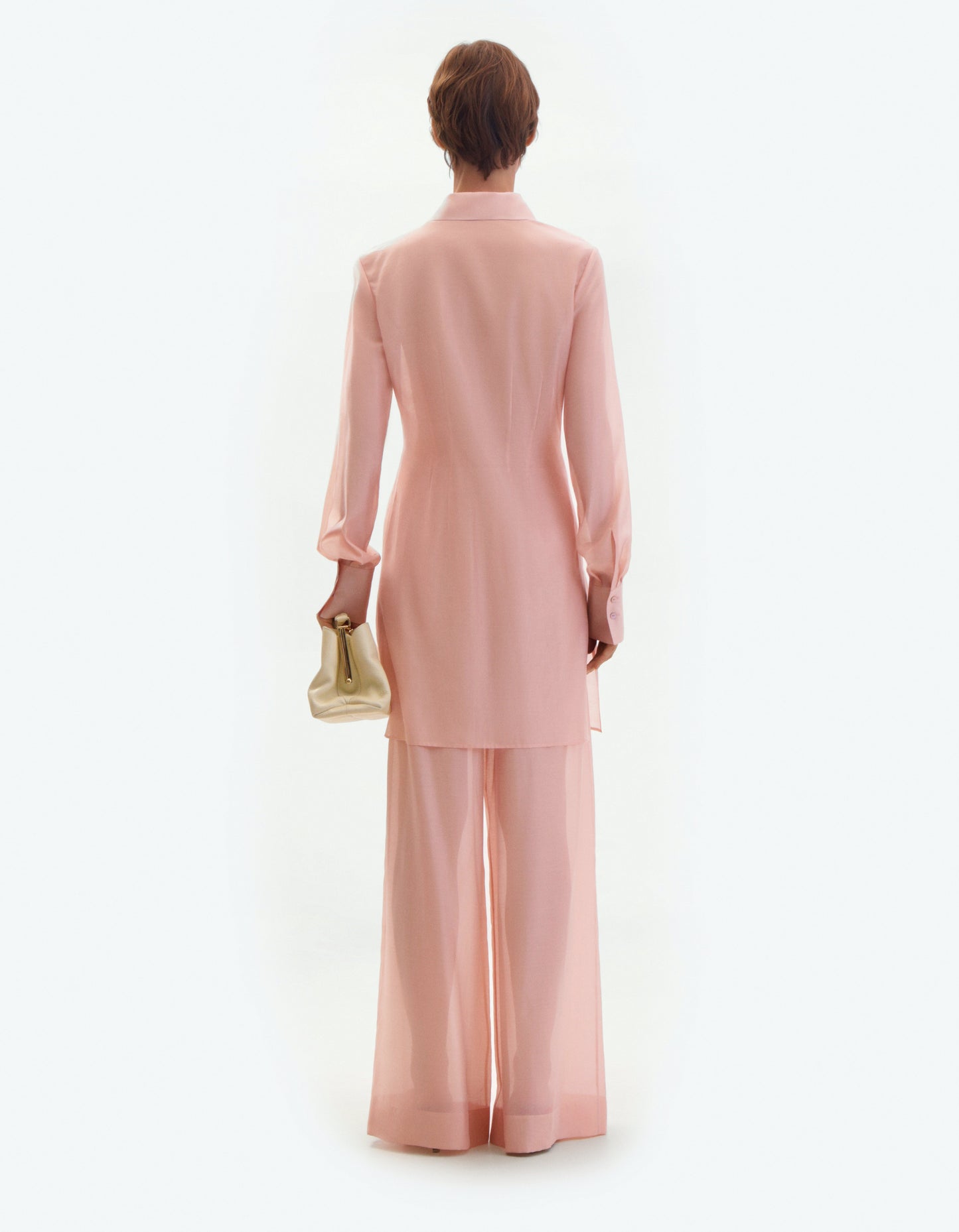 Dusky pink shirt ELENA REVA