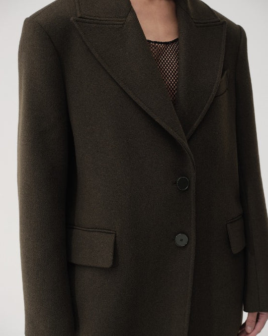 Cropped Single-Breasted Coat GASANOVA