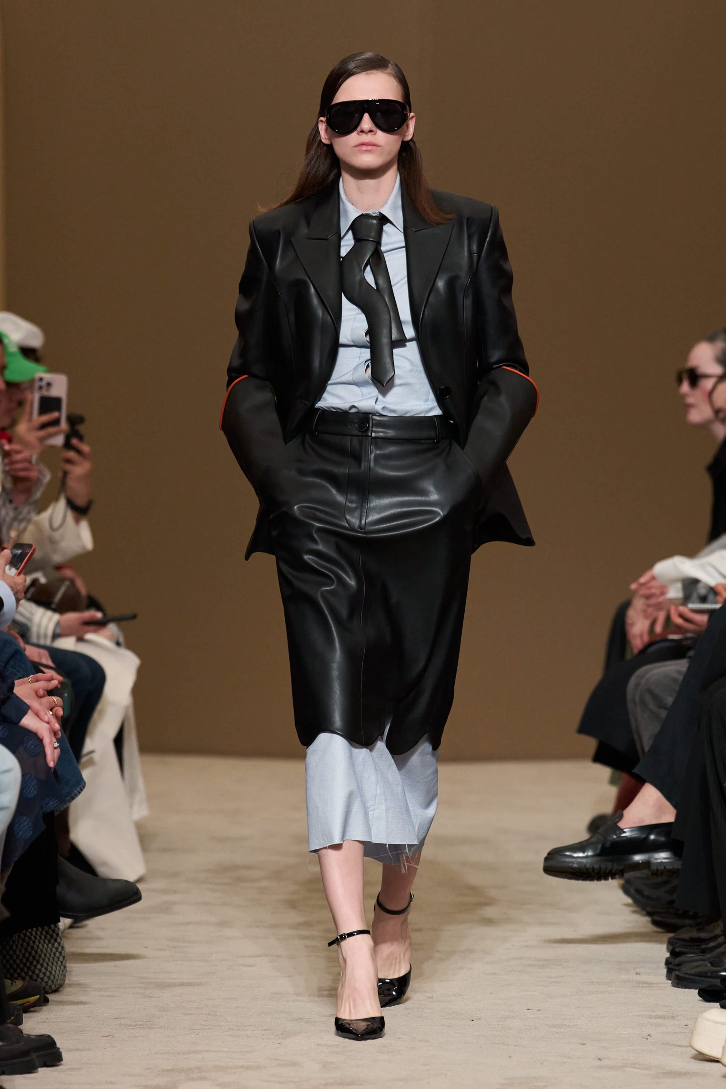 TIE#01 — Faux-Leather Tie GUDU