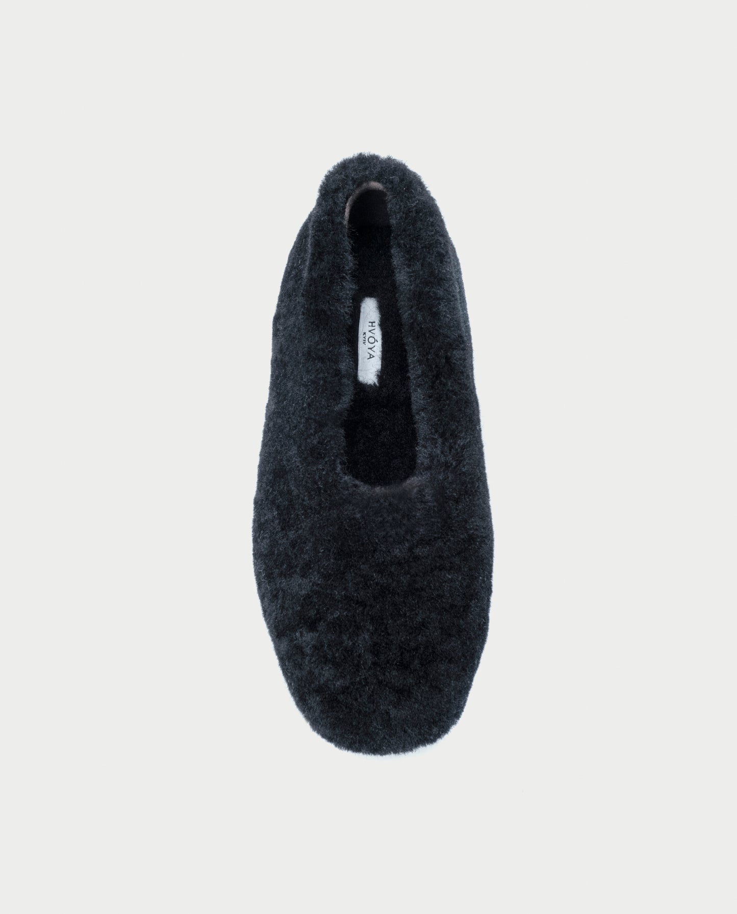 Fur-Fur Ballerinas Black Short HVOYA