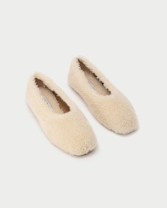 Fur-Fur Ballerinas Milk Short HVOYA