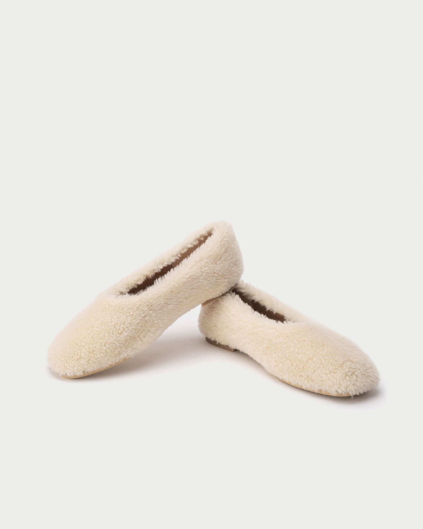 Fur-Fur Ballerinas Milk Short HVOYA