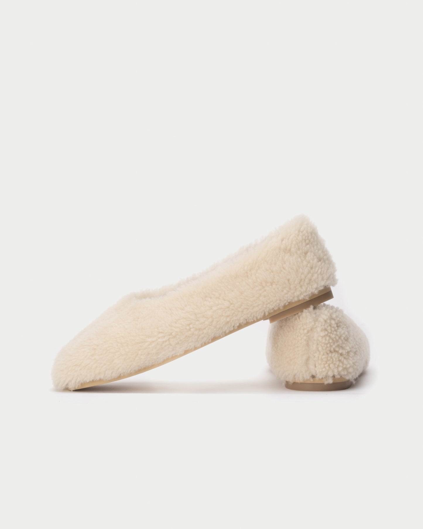 Fur-Fur Ballerinas Milk Short HVOYA