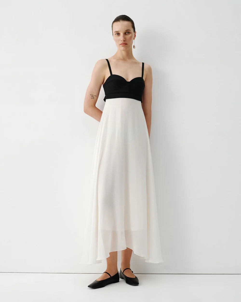 CHIFFON MIDI DRESS ELENA REVA