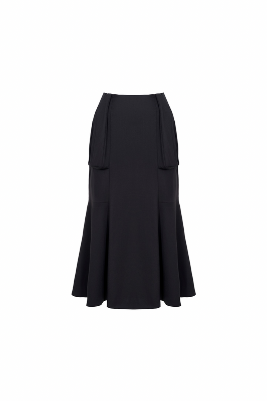 SKIRT #13 — Fluted Midi Skirt GUDU