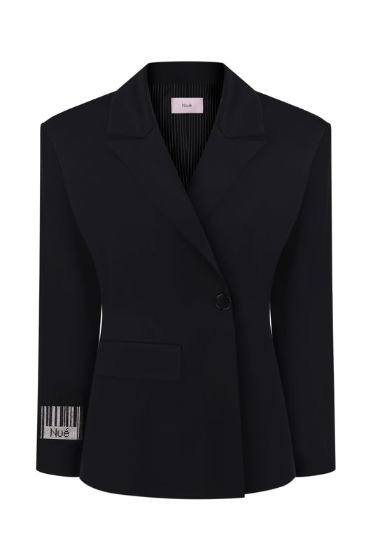 Barcode Fitted Blazer NUÉ